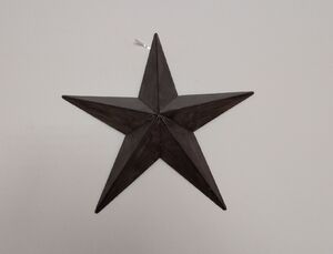 Metallic Star Wall Decor